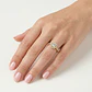 Anillo Oro Rosado 18kt Diamantes 57 Pts - Miniatura 4