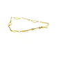 Pulsera de Oro 18kt Barra Circon - Miniatura 2