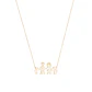 Collar de Oro de 18kt Modelo Familia - Miniatura 1