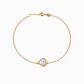 Pulsera Oro Amarillo 18kt Corazón Circonita - Miniatura 1