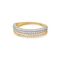 Anillo Compromiso de Oro 18Kt Bicolor Circón - Miniatura 2