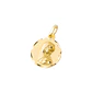 Colgante de Oro 18kt Virgen Niña 14mm - Miniatura 1