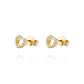 Aros de Oro 18kt con Diamantes 14pts total SI/H Oro Amarillo - Miniatura 1
