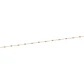 Tobillera Oro Amarillo 18kt Eslabones Tricolor - Miniatura 3