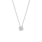 Collar Oro Blanco 18kt Punto de Luz Diamantes 31Pts - Miniatura 3