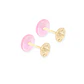 Aros de Oro 18kt Niña Rosada - Miniatura 2
