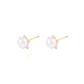 Aros de Oro 18kt PC Perla 6 Grifas 6,0mm - Miniatura 2