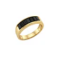 Anillo Oro Miel 18kt Esencia Ónix - Miniatura 2