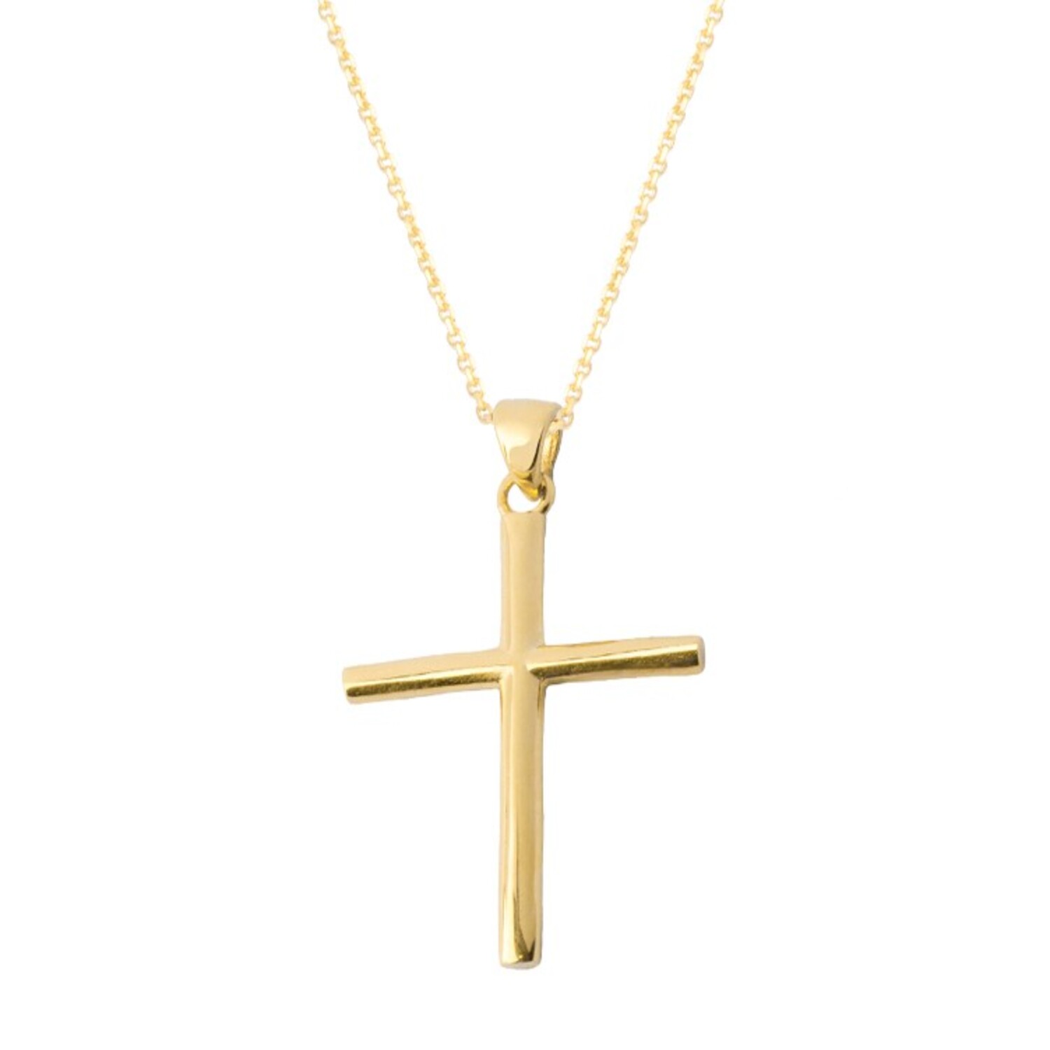Colgante de Oro 18kt Cruz 23x14 3