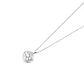 Collar de Oro 18kt con Diamantes de 10 Pts Totales Corte Brillante SI/H - Miniatura 1