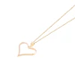 Colgante de oro 18kt Corazón Calado - Miniatura 2