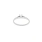 Anillo Compromiso Platino 950  Nápoles 1x10ptos Diamante - Miniatura 4