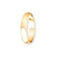 Argolla Matrimonio de Oro Amarillo 18kt Inglés Rodas de 3,5mm - Miniatura 1