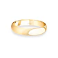 Argolla Matrimonio de Oro Amarillo 18kt Inglés Rodas de 3,5mm - Miniatura 2
