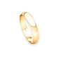Argolla Matrimonio de Oro Amarillo 18kt Inglés Rodas de 3,5mm - Miniatura 3