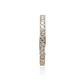 Anillo Compromiso de Oro 18Kt Circonita 1/2 Cintillo - Miniatura 3