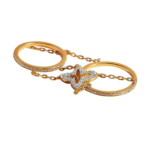 Anillo Oro Amarillo 18kt Diamantes 40 Pts | Danielle Costantini