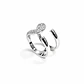 Anillo Oro Blanco 18kt Diamantes 83 Pts - Miniatura 2