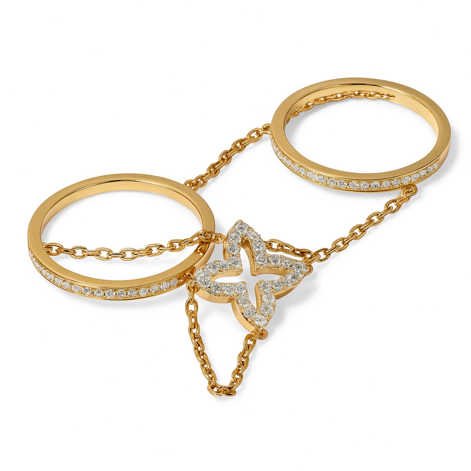 Anillo Oro Amarillo 18kt Diamantes 40 Pts | Danielle Costantini 3
