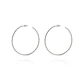 Aros de Plata Esterlina 925 Argollas Torcidas 45mm - Miniatura 1