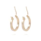 Aros de Oro 18kt Argolla 20 MM - Miniatura 3