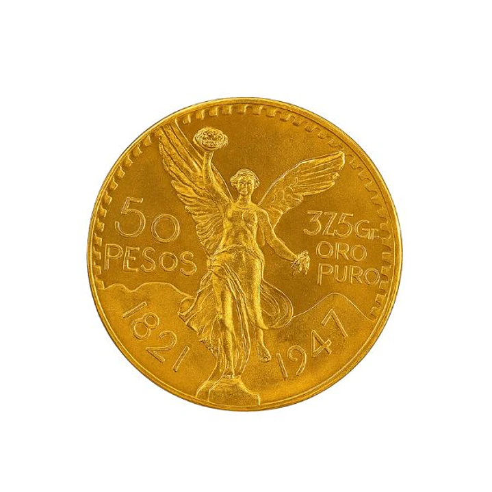 Moneda de Oro Mexicana 50 Pesos - Patrimonio e Inversión Segura 1