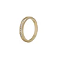Anillo de Oro 18kt con Diamantes de 15 Pts Riel Cote Brillante SI/H - Miniatura 1