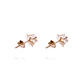 Aros Oro Miel de 18kt Circonita - Miniatura 3