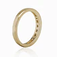 Anillo de Oro 18kt con Diamantes de 15 Pts Riel Cote Brillante SI/H - Miniatura 2