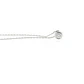 Diamante Collar de Oro Blanco 18kt Punto de Luz 6 Pts Totales Corte Brillante SI/H - Miniatura 2