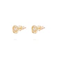 Aros de Oro de 18kt Circonitas en espiral - Miniatura 1