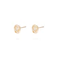 Aros de Oro de 18kt Circonitas en espiral - Miniatura 2