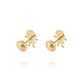 Aros de Oro 18kt Modelo Niña Chica - Miniatura 2