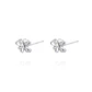 Aros de Plata Esterlina 925 Flor Circones - Miniatura 1