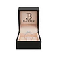 Anillo Oro Blanco 18kt Diamantes 9Pts Roseta - Miniatura 3