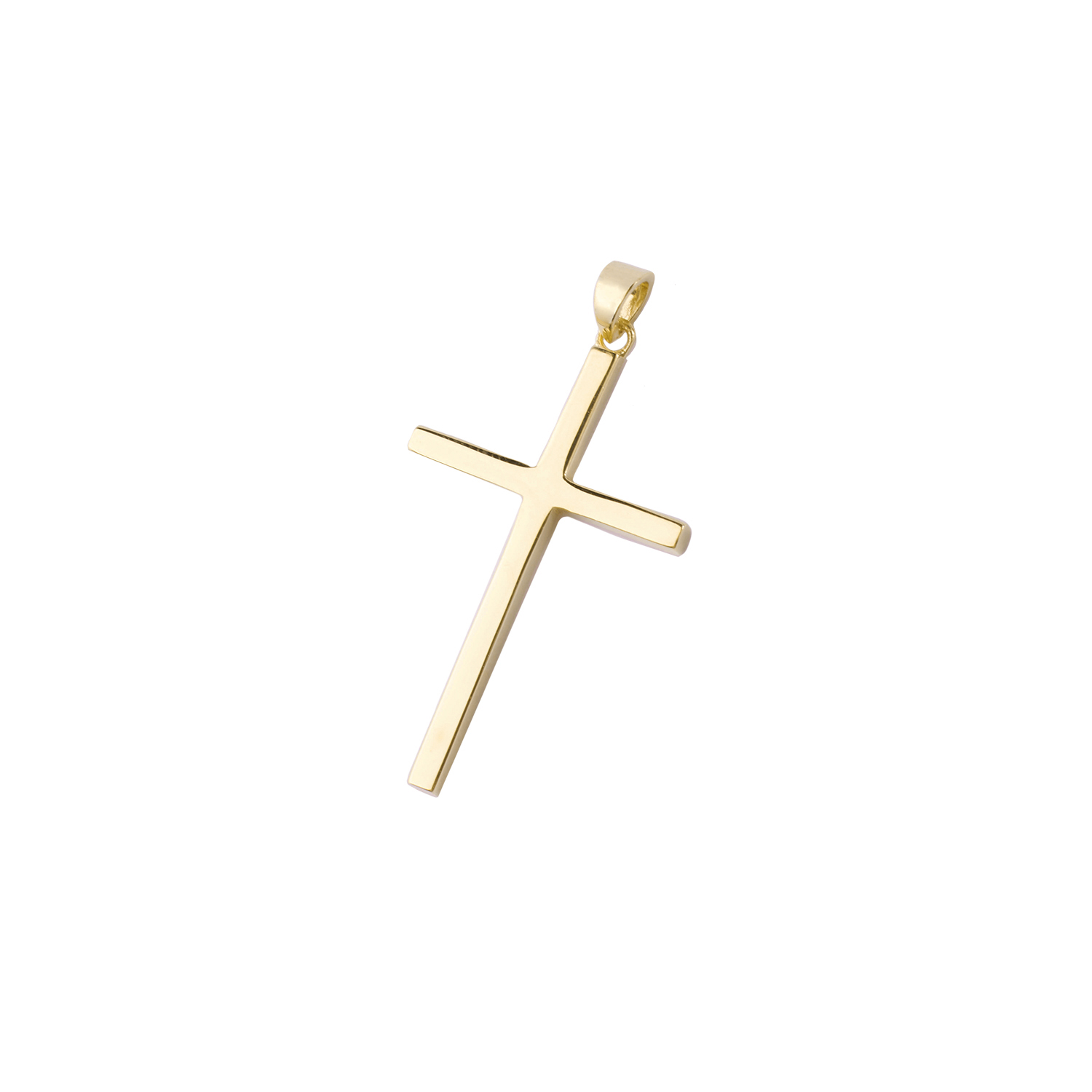 Colgante de Oro 14kt Cruz Grande 1