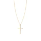 Colgante de Oro 14kt Cruz Grande - Miniatura 3