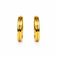 Aros Oro Amarillo 18kt Argollas - Miniatura 1