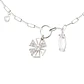 Pulsera Plata Esterlina 925 Anillo Trébol Circonitas - Miniatura 2