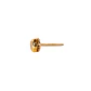 Aros de Oro 14kt Flor Circon - Miniatura 3