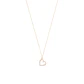 Colgante de Oro 18kt Corazón 20 Circonita - Miniatura 3