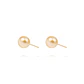 Aros Oro Amarillo 18kt Perlas 10 - 10,5 mm - Miniatura 2