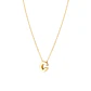 Collar de Oro 18kt Letra C - Miniatura 2