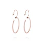 Aros Oro Miel de 18kt Argolla 20 mm - Miniatura 3