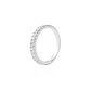 Anillo de Oro 18kt Riel con Diamantes de 34 Pts - Miniatura 1