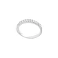 Anillo de Oro 18kt Riel con Diamantes de 34 Pts - Miniatura 3
