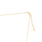 Collar de Plata Esterlina 925 Choker 9 Circones Colgantes Revestido en 18Kt - Miniatura 3