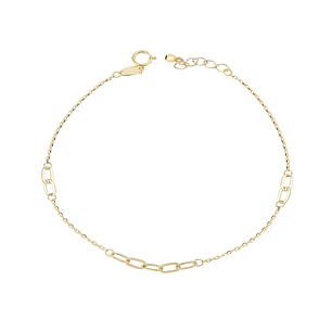 Pulsera de Oro 18kt 9 Eslabones