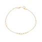 Pulsera de Oro 18kt 9 Eslabones - Miniatura 3