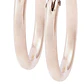 Aros Oro Miel 18kt  Argolla 10mm - Miniatura 2